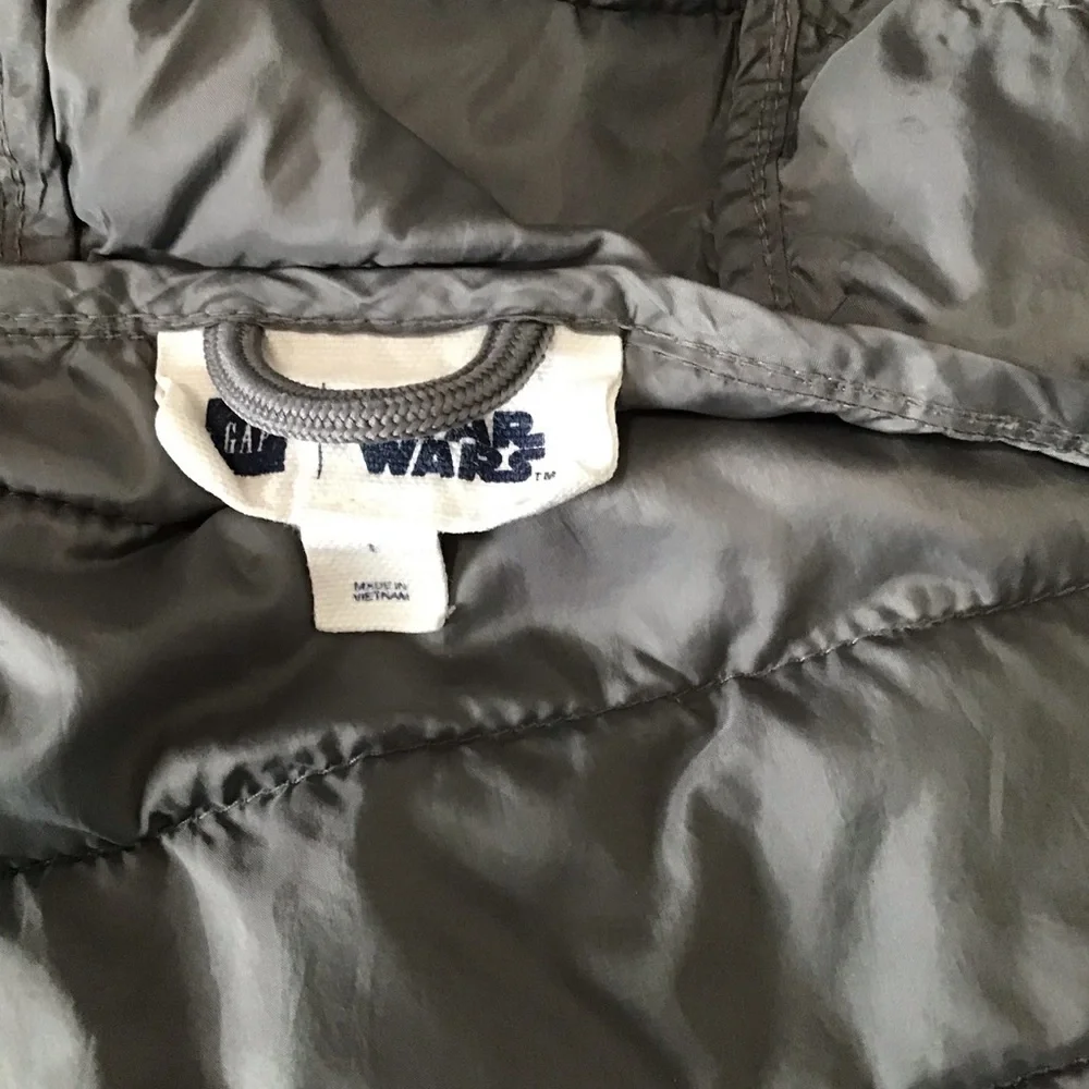 GAP Star Wars Kids Youth Camo Jacket - Gray and Black